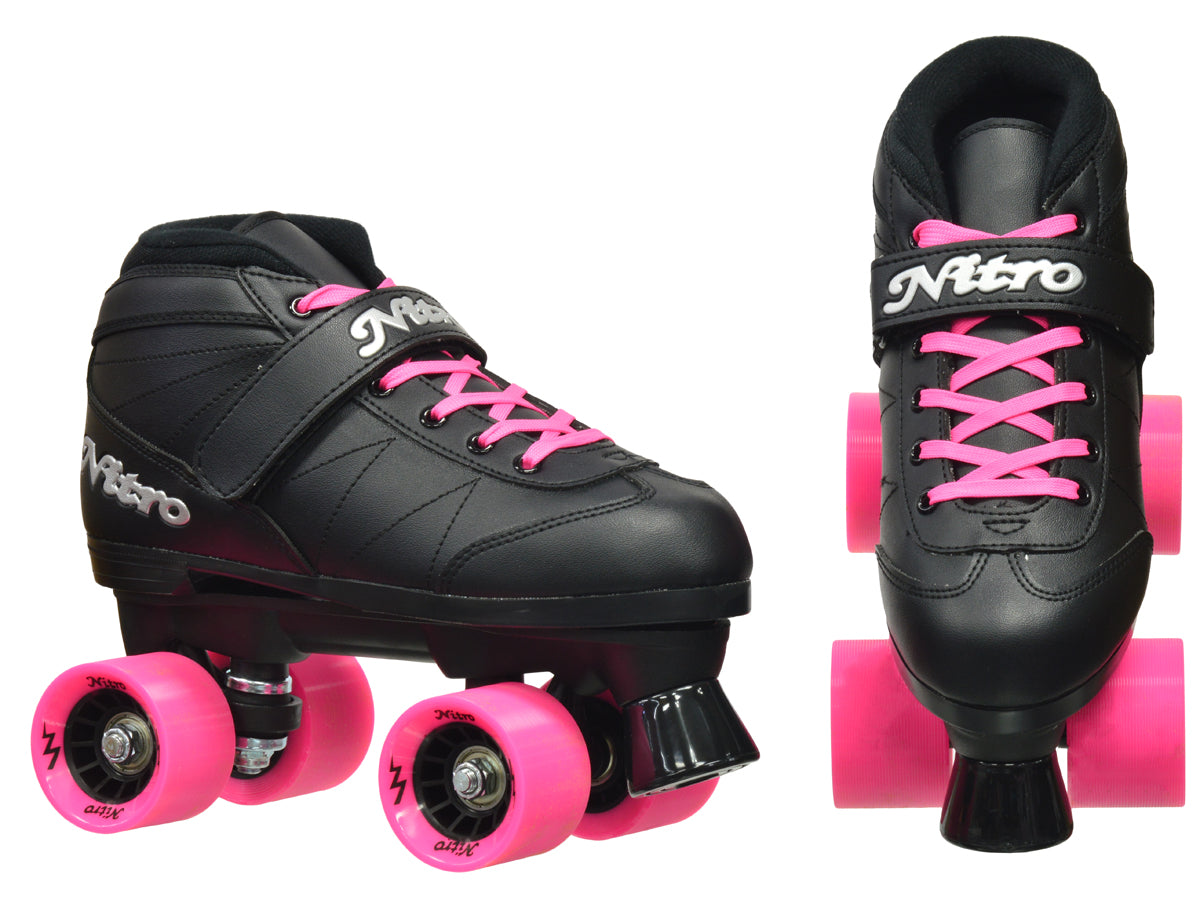 Epic Super Nitro Pink Speed Skates Package