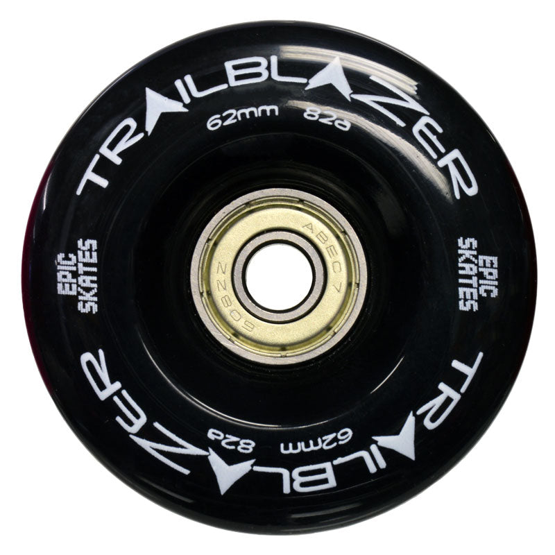 Epic Trailblazer 62mm Black Quad Skate Wheels