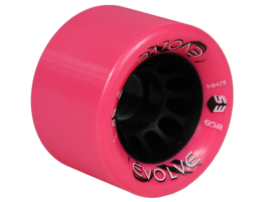Epic Evolve Pink Quad Speed Skate Wheels