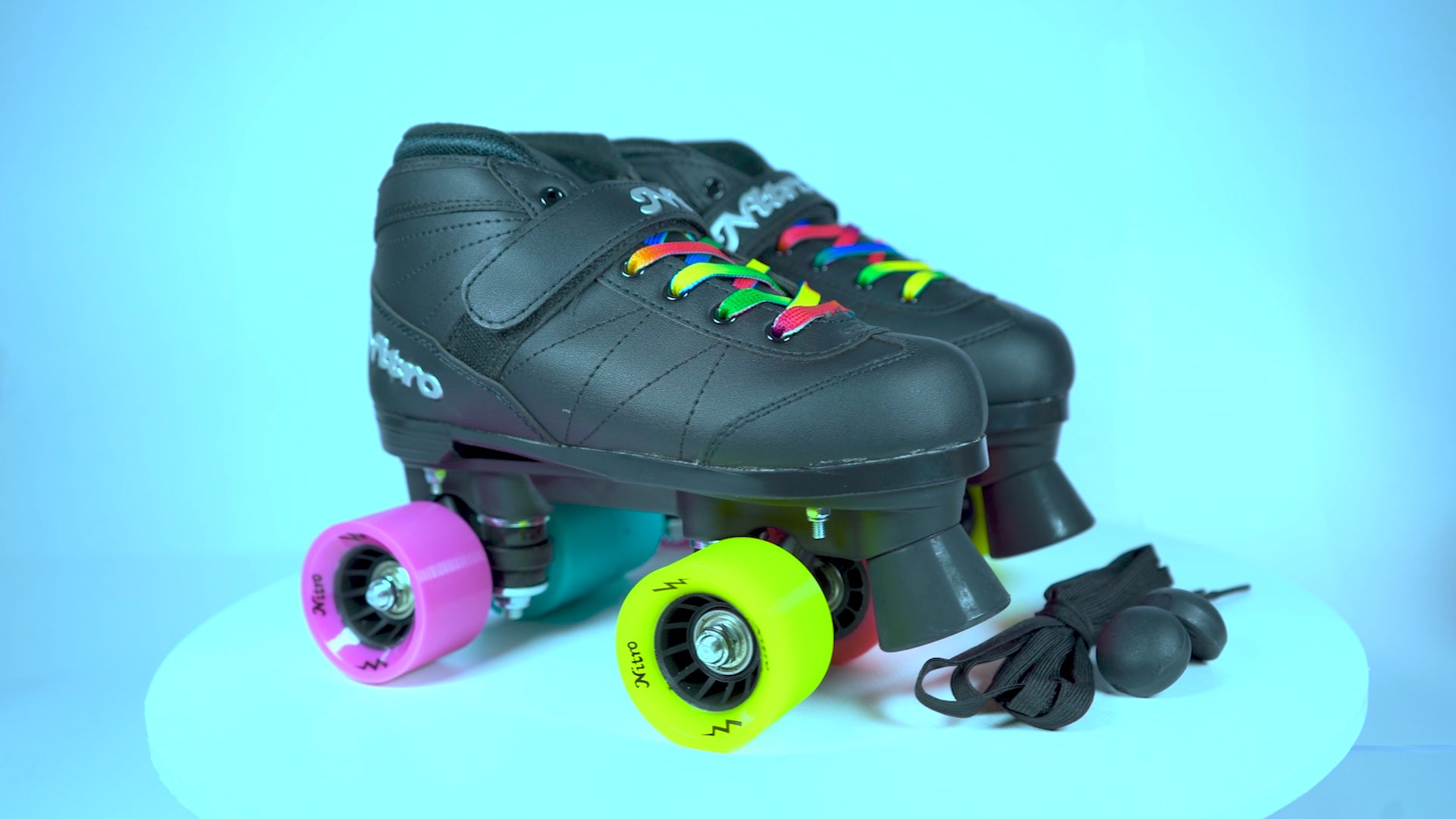 Epic Super Nitro Rainbow Speed Skates