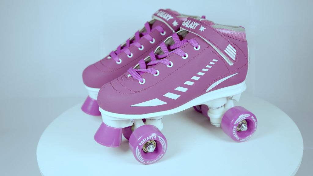 Epic Galaxy Elite Purple Quad Roller Skates